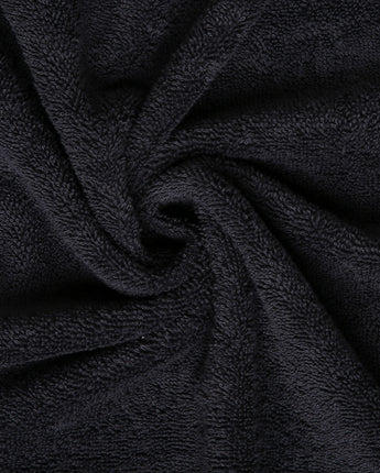 Black | Spectra Semi-Combed Towels