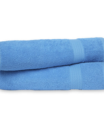 Bright Blue | Cresta Combed Hand Towel