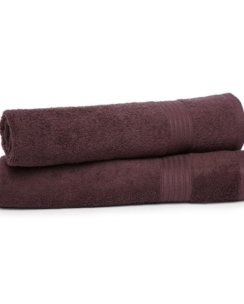 Dark Brown | Cresta Combed Hand Towel