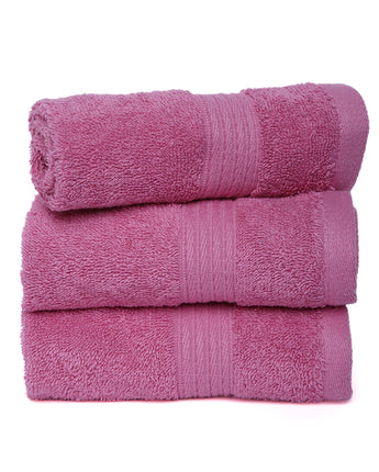 Pink | Cresta Combed Wash Towel