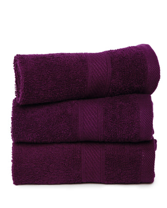 Purple | Spectra Semi-Combed Wash Towel