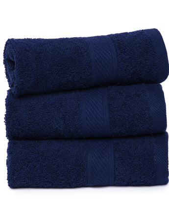 Navy | Spectra Semi-Combed Wash Towel