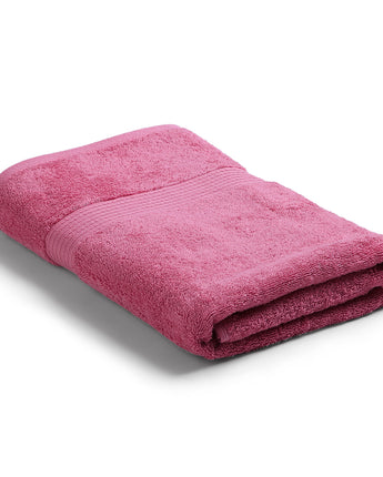 Pink | Cresta Combed Bath Towel