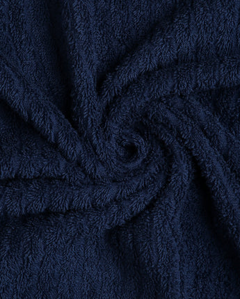 Navy Blue | Elixtra Texture Bath Towel