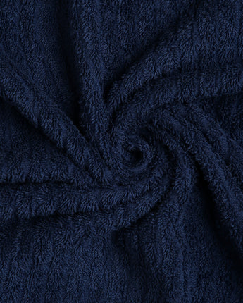 Navy | Elixtra Texture Hand Towel