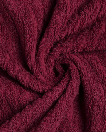 Maroon | Elixtra Texture Wash Towel