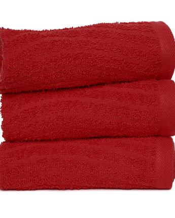 Red | Elixtra Texture Wash Towel