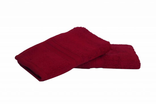 Rich Red | Spectra Semi-Combed Hand Towels 1