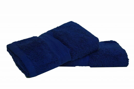 Navy | Spectra Semi-Combed Hand Towels